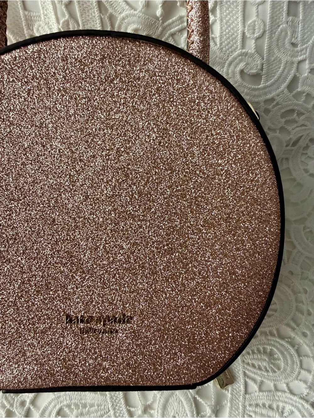 Kate Spade Andi Glitter Mini Canteen Bag